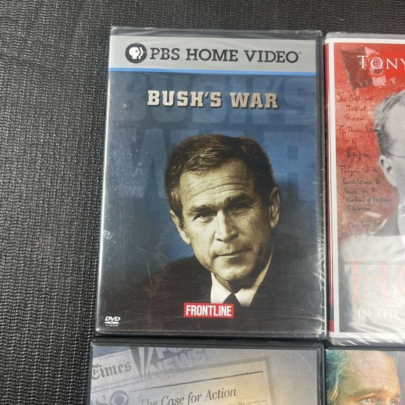 Lot of 4‎ War DVDs - Gettysburg Holst Bleak Midwinter Buying The War Bush PBS - Picture 3 of 13